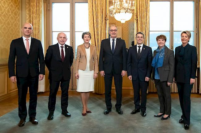 Der Bundesrat in seiner neuen Besetzung