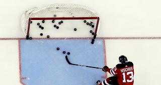 Noch am Vortag war Nico Hischier Matchwinner f&uuml;r die Devils.