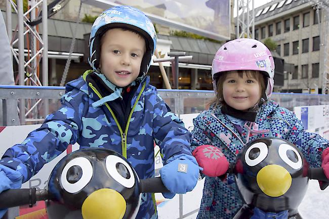 Elia (6) und Chiara (4), Glis.