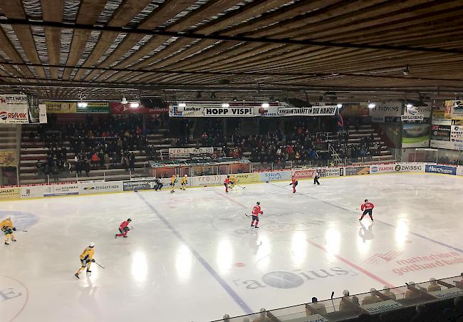 Der EHC Visp feierte kurz vor Weihnachten einen schönen Heimsieg gegen Langenthal.