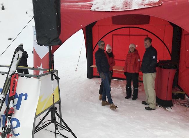 Wintersportler geniessen zusammen mit der Mengis Gruppe ein unvergessliches Wochenende auf der Belalp.