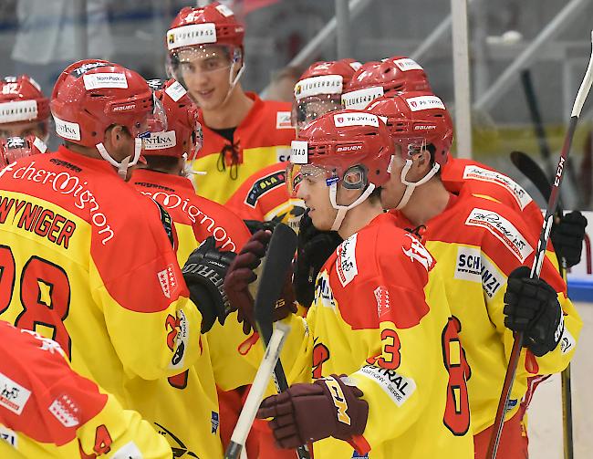 Sicherer Sieg, der HC Siders steht im Playoff-Halbfinal.
