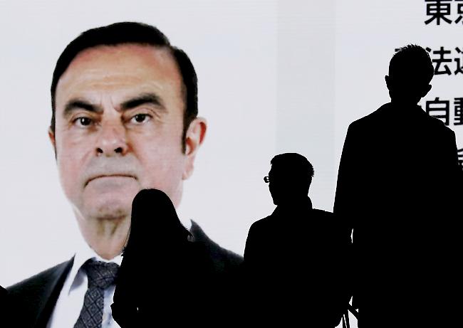 Hinter Gittern. Seit einem Monat sitzt der Auto-Topmanager Carlos Ghosn in Japan in U-Haft.