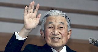Tritt im 2019 ab.&nbsp;Kaiser&nbsp;Akihito war nach dem Tod seines Vaters Hirohito 1989 auf den Thron gekommen.