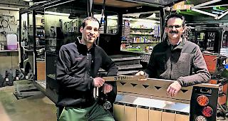 Raphael und Bruno Imboden von der Firma &laquo;Stimbo&raquo; in Zermatt.