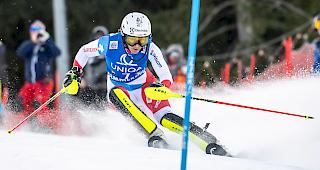 Beste Schweizerin. Wendy Holdener sicherte sich beim Slalom von Semmering Rang drei.