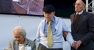 Georges Loinger (ganz rechts) brachte 350 j&uuml;dische Kinder in die Schweiz.