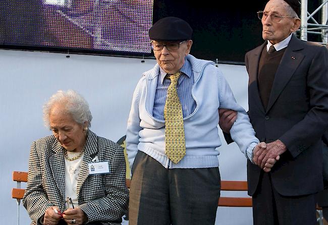 Georges Loinger (ganz rechts) brachte 350 jüdische Kinder in die Schweiz.