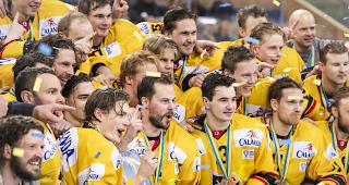 Das finnische Team KalPa Kuopio gewinnt den diesj&auml;hrigen Spengler Cup in Davos.