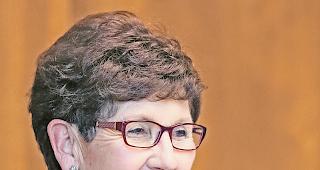 F&uuml;r die FDP? Anne-Marie Sauthier-Luyet.Foto wb/andrea soltermann