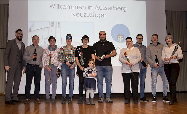 Am Wochenende wurde in Ausserberg das neue Jahr eingeläutet.