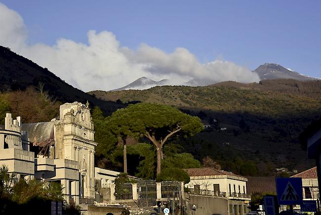 Region rund um Catania. Die italienische Regierung hat bereits im Dezember den Notstand für die betroffenen Gebiete ausgerufen.