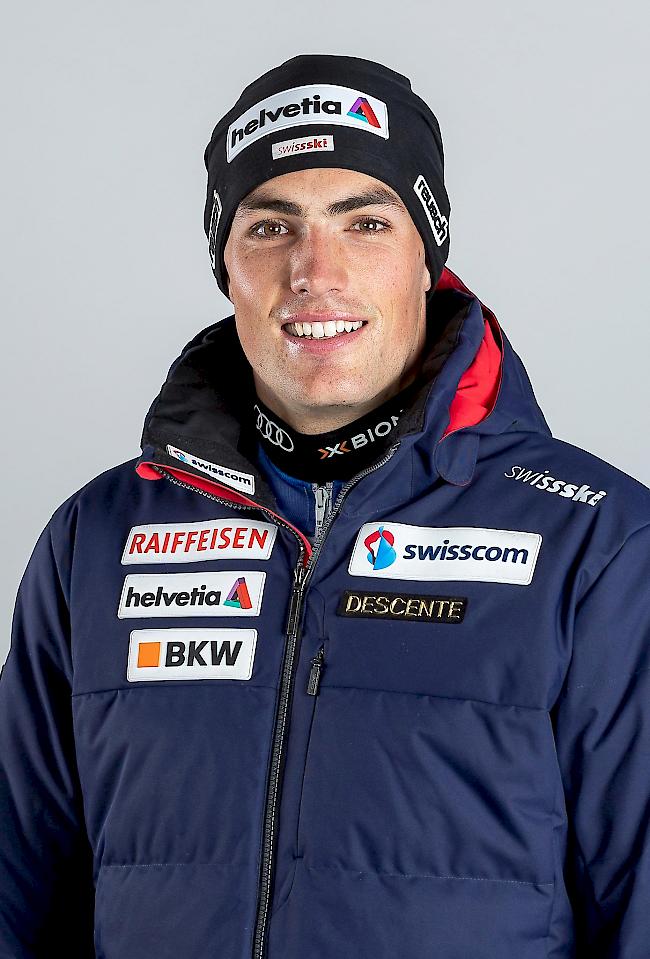 Daniel Yule gehört in Adelboden im Slalom zu den Trümpfen aus Schweizer Sicht.
