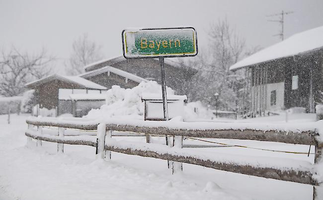 Massive Schneefälle. Der Winter hält Teile Deutschlands derzeit fest im Griff.