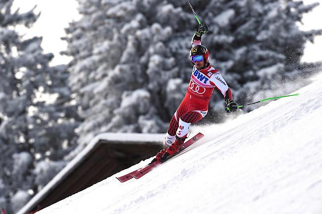 Stark. Der Sieger des Riesenslaloms 2019 von Adelboden heisst Marcel Hirscher.