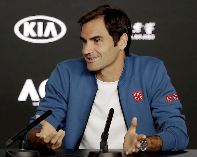 Titelkandidaten unter sich. «Nach den letzten sechs Monaten muss Djokovic der Favorit sein», so Roger Federer.