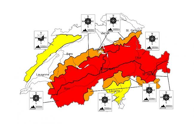 Im Wallis herrscht derzeit verbreitet grosse Lawinengefahr.