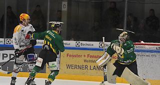 Mark Van Guilder gegen Thurgaus Defensive, Visp vermochte sich nicht durchzusetzen.