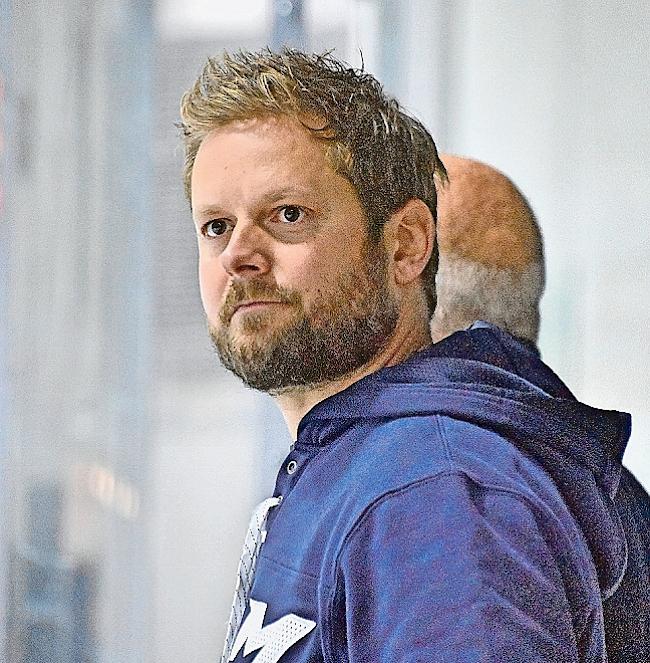 Jan Zenhäusern, Trainer des EHC Raron.