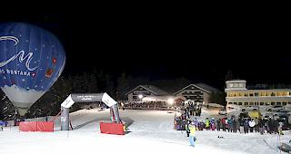 Tolle Stimmung. Der Zielraum war gut besucht. Fotos WB