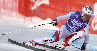 Michelle Gisin belegt in Cortina d'Ampezzo als beste Schweizerin den siebten Platz. 