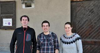 <b>Positives Fazit.</b> Der Vorstand des VELSO: Kassier Daniel Anthenien, Pr&auml;sident Patrick Jost und Vereinssekret&auml;rin Ephygenia Kummer.