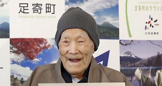 Masazo Nonaka wurde 113 Jahre alt. 