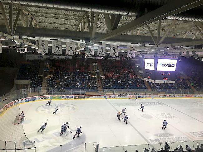 Im Klotener Schluefweg hielt sich der EHC Visp nur im Startdrittel schadlos.