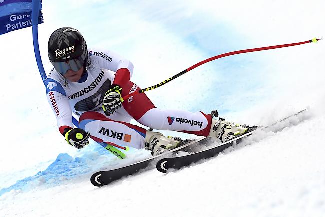 Für Lara Gut-Behrami resultierte beim Super-G in Garmisch-Partenkirchen der 3. Platz.