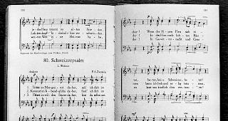 Der Schweizerpsalm wurde 1841 vom Urner Prister Alberik Zwyssig komponiert und 1981 vom Bundesrat zur offiziellen Nationalhymne erkl&auml;rt.