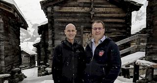 Abgel&ouml;st. Konstantin Bumann (rechts) tritt als neuer VR-Pr&auml;sident die Nachfolge von J&uuml;rg Stettler an.