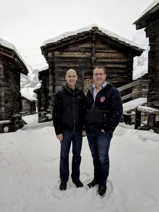 Abgelöst. Konstantin Bumann (rechts) tritt als neuer VR-Präsident die Nachfolge von Jürg Stettler an.