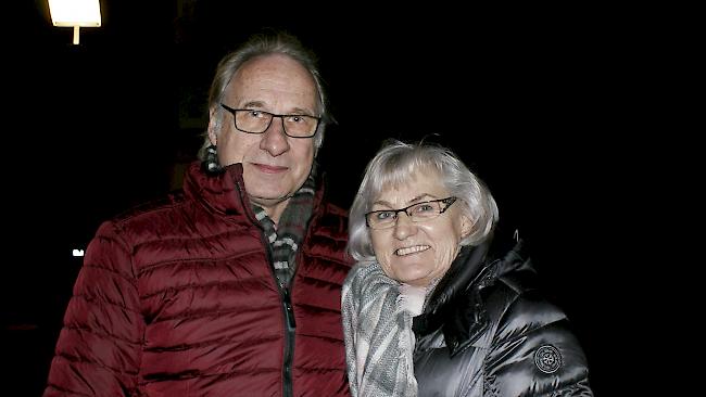Rudolf (67) und Marie-Therese (66) Locher aus Agarn.