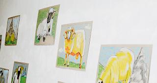 Ratlos. Das Erbe von Kulturschaffenden zu verwalten, ist keine einfache Sache. (Symbolbild: Werkschau von Alexandra Weidmann in der Galerie zur Matze).