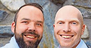 The Omnia. K&uuml;chenchef Hauke Pohl (rechts) mit Sous-Chef Tony Rudolph: &laquo;Man kann nur so gut kochen, wie man kann, und hoffen, dass es daf&uuml;r Anerkennung gibt.&raquo;