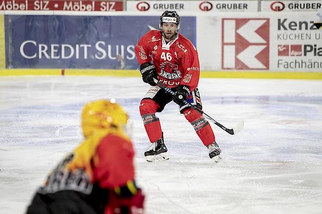 Dan Kissel und der EHC Visp, eine Heimniederlage gegen die GCK Lions.