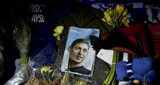 Abschied.&nbsp;In der Gemeinde Progreso, wo Emiliano Sala aufgewachsen ist, wird in der Sporthalle eine Totenwache abgehalten.