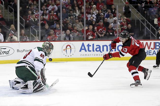 Gute Bilanz. Erzielte gegen Minnesota bereits seinen 17. Saisontreffer: Nico Hischier. (Archivbild)