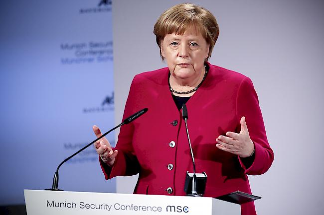 Klare Worte. Auf der Münchner Sicherheitskonferenz übte die deutsche Bundeskanzlerin Angela Merkel scharfe Kritik an der Politik von US-Präsident Donald Trump.