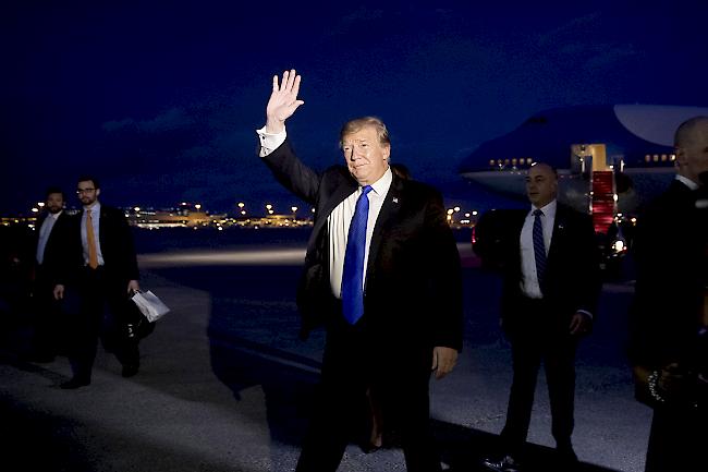 Ankündigung. US-Präsident Donald Trump will die seine Truppen aus Syrien abzuziehen, sobald der IS militärisch besiegt ist.