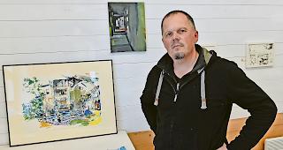 Machen. Stefan K&uuml;bler im Briger KVO-Gastatelier: &laquo;Kunst kommt von Machen.&raquo;