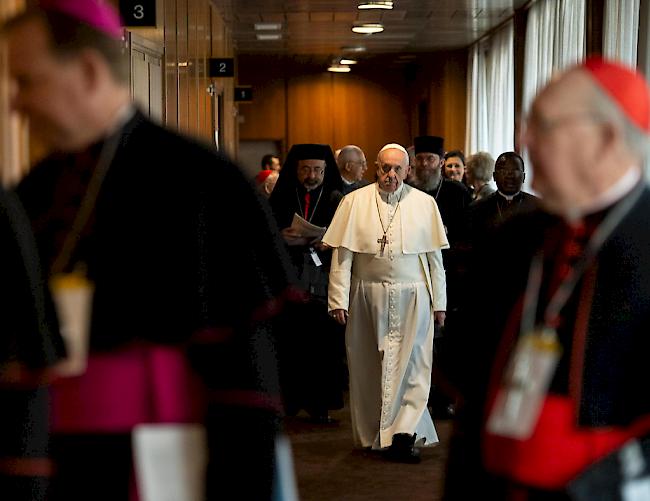Zweiter Tag des Anti-Missbrauchsgipfels im Vatikan. 