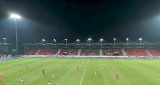 7000 Fans am Samstagabend im Stade de Tourbillon, als Sitten den FC St. Gallen empfing.