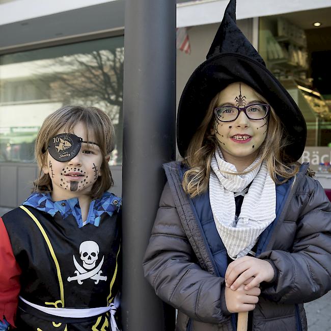 Ajrinea (5), Naters, und Marina (5), Brig.