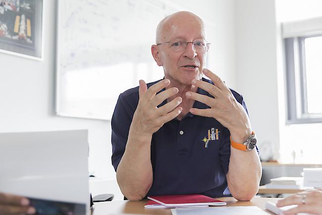 Claude Nicollier, ehemaliger Militär-, Linien- und Testpilot.