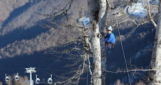 In Sotschi musste auch das dritte Abfahrts-Training der Frauen gestrichen werden.