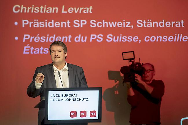 Rahmenabkommen. SP-Chef Christian Levrat sucht einen Ausweg.