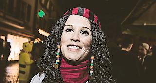 Piratin. Das Kost&uuml;m erlebte durch die Filme &laquo;Fluch der Karibik&raquo; einen Hype.