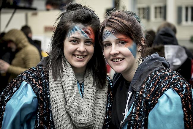 Tiziana Karlen (18), Törbel, Fabienne Berchtold (18), Stalden.