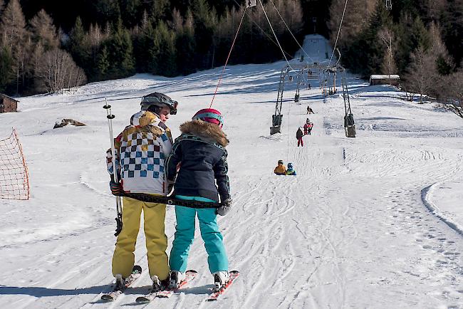 Impressionen rund um den Binner Skilift «Wilern».